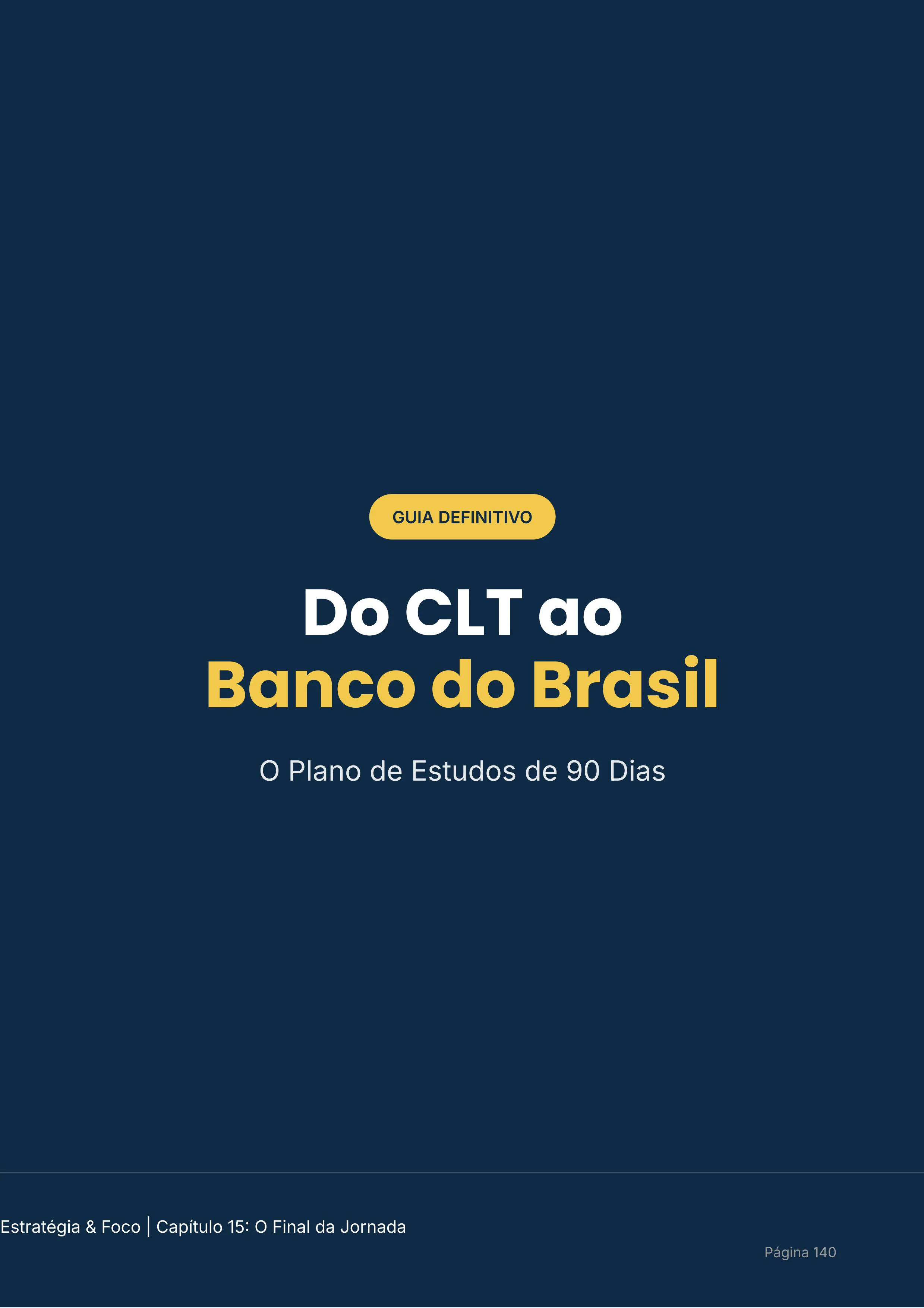 Página do Plano de Estudos